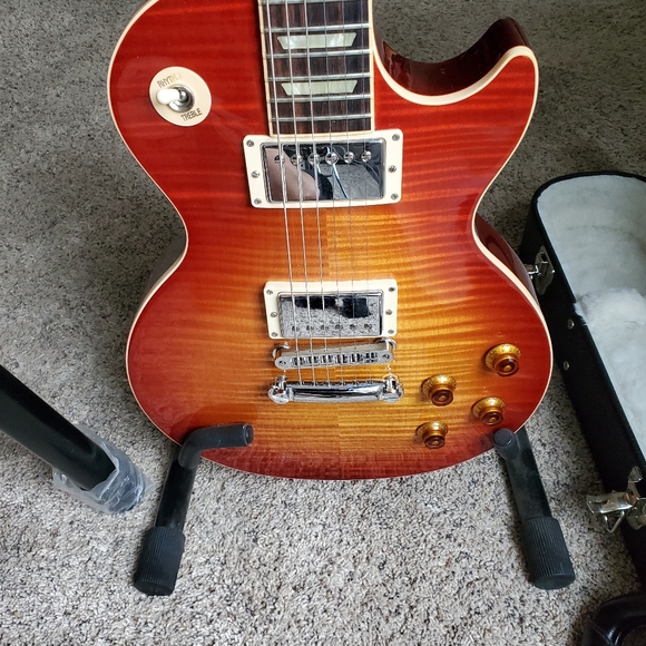 Gibson Les Paul Standard Premium Plus Flame Top 20 - Picture 2 of 7